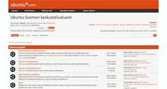Desktop Screenshot of forum.ubuntu-fi.org
